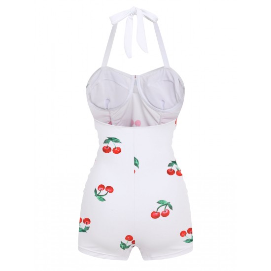   Cherry Summer One-piece Swimsuit