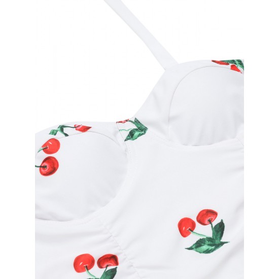   Cherry Summer One-piece Swimsuit