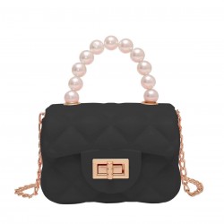  Pearl Argyle Chain Strap Mini Handbag