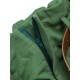 Dark Green  Solid Vintage Shorts