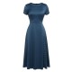 Blue  Pearl Buttons Darlene Dress