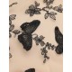 Pre-sale Plus Size Black  Butterfly Patchwork Vintage Dress