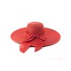 Ribbon Wide Brim Raffia Sun Hat