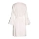 2PCS White  Lace Patchwork Nightgown