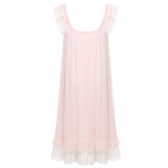  Small Flying sleeves Babydoll Sleepwear