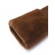 Brown   Fur Collar Bolero Jacket